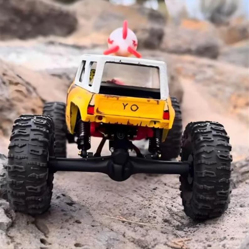 Axial SCX24 Pinched Toyota Body | 1/24 Scale | 3D Printed Crawler Shell | Limited Stock image 4