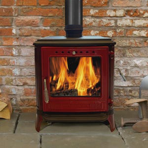 Mini Iron Cast Stove Red - Cast Iron Stove Mini