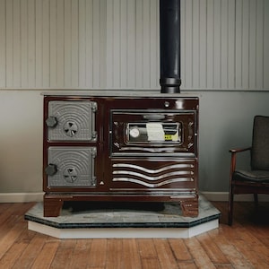 The Casting Fire Durable Cast Baking Oven Cooker Oven by Burning Wood