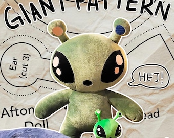 Patrón digital ALIENÍGENA GIGANTE DE IKEA