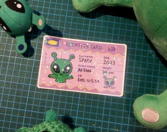IKEA AFTONSPARV Alien Sticker!