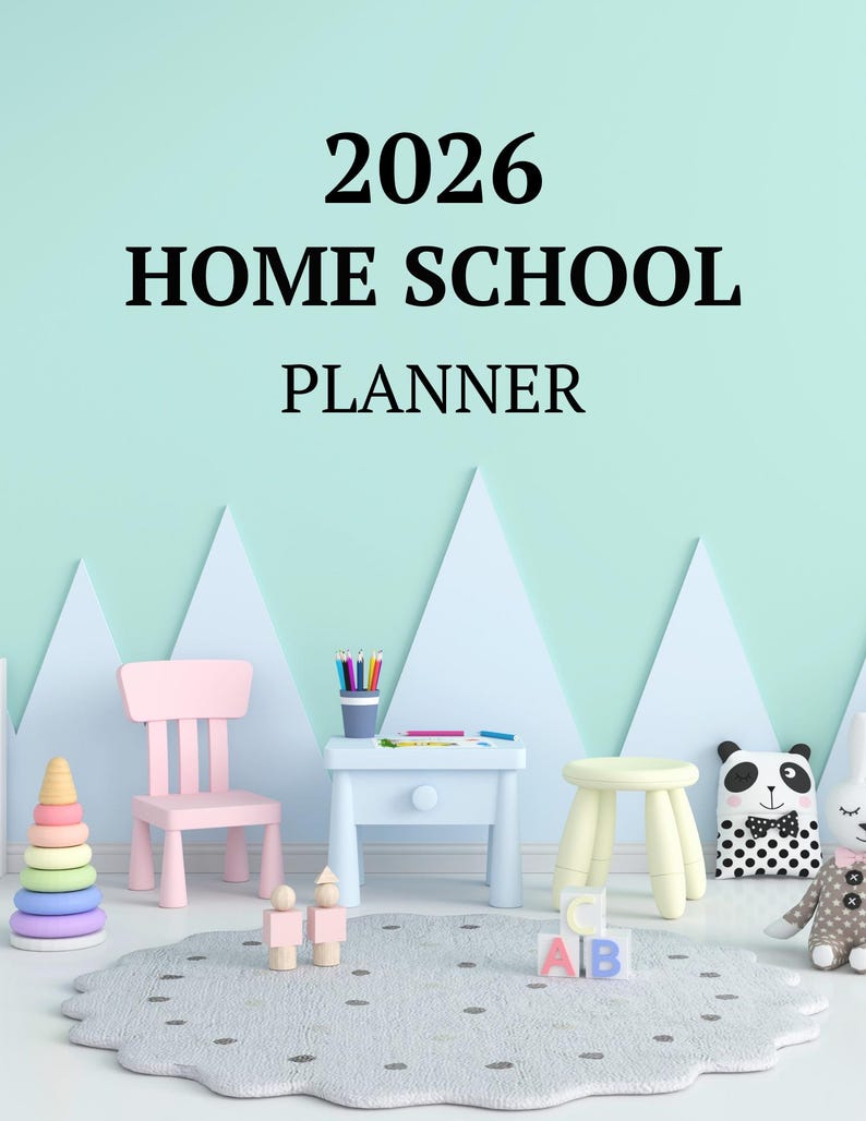 2026 Homeschool Planner Printable | Complete Organizer (digital PDF) - Etsy