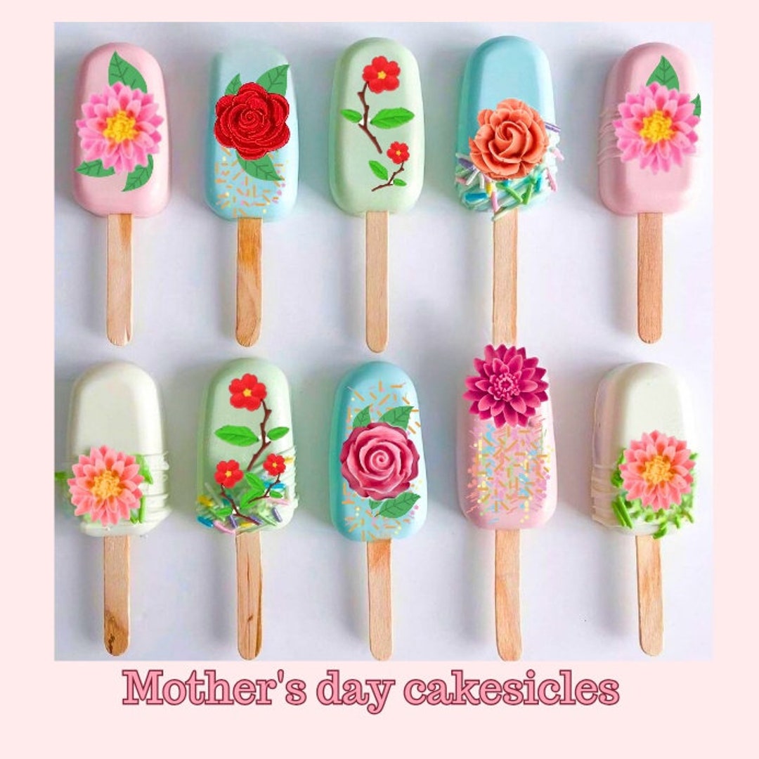 Mother's Day Cakesicles. Cake for All Occasions. Easter Cake Birthday