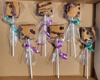 Brookie pops  brownie cookie combination for all occasions Birthday gift wedding favors kids treats graduation gift