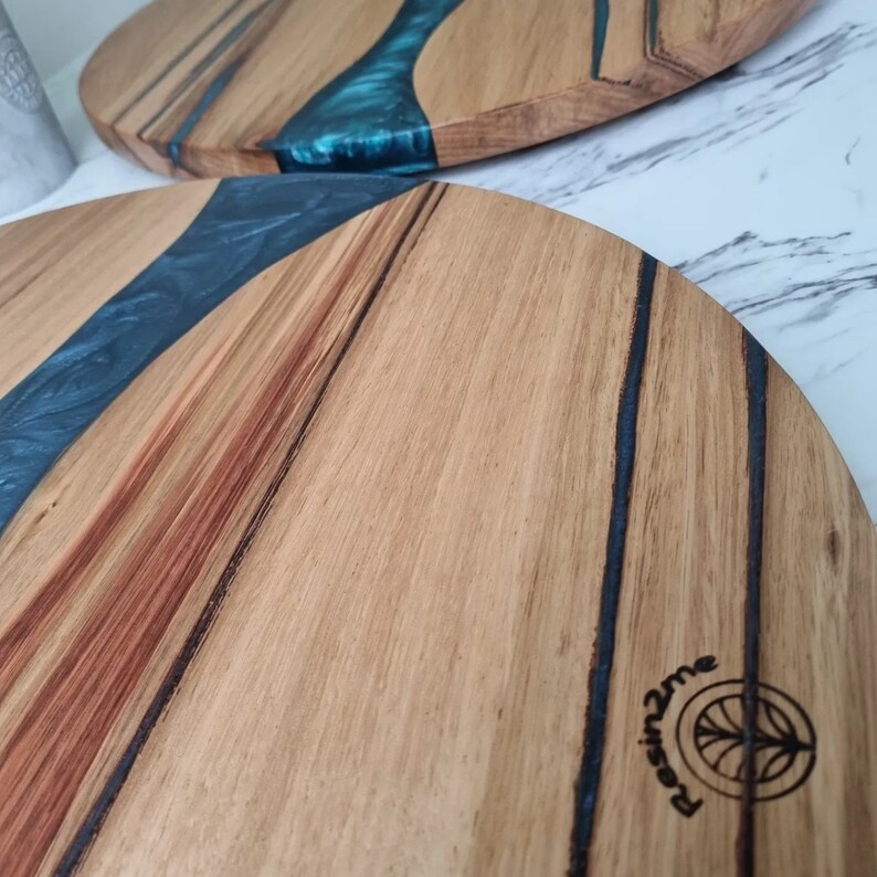 Lazy Susans/recycled Australian Hardwood/recycled Timber Epoxy Etsy Australia