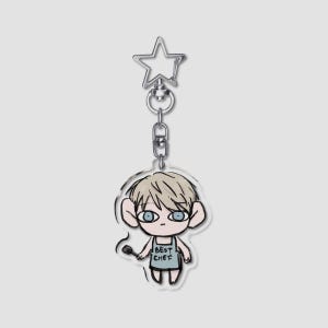 Best Chef Xavier Silly Acrylic Keychain | Chibi Funny Love and Deepspace Merch