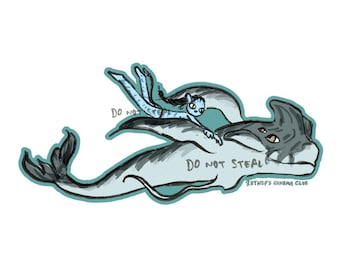 Pegatina gigante de Lo'ak y Payakan / Avatar 3 Fuego y ceniza Fanart