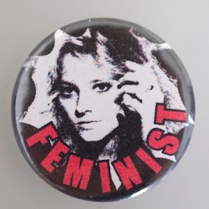 5x Button Fight Feminist Anstecker Badge Pin plakette, Abzeichen, Nadel, Emblem Accessoire diy pride rainbow + 1 x Gender Postkarte © Sunje®