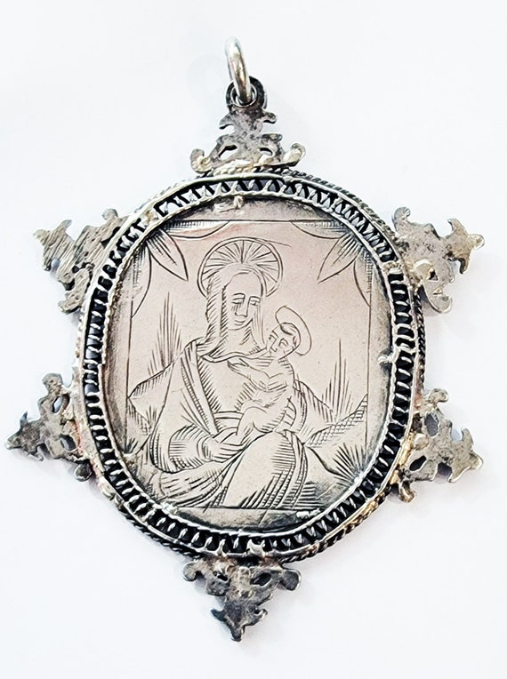 MUSEUM-WORTHY XL Italian Early Baroque Silver Dou… - image 4