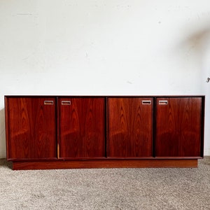 Danish Modern Rosewood Veneer Credenza