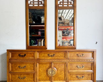 Chinoiserie Henry Link “Mandarin” Dresser With Mirrors by Lexington Furniture