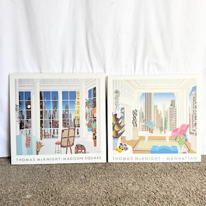 Thomas Mcknight Manhattan - Etsy