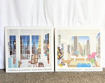 Thomas Mcknight - Art Print 1980's - Etsy