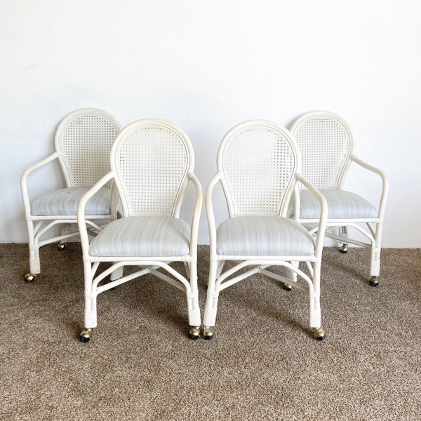 Dining Chairs With Casters Etsy