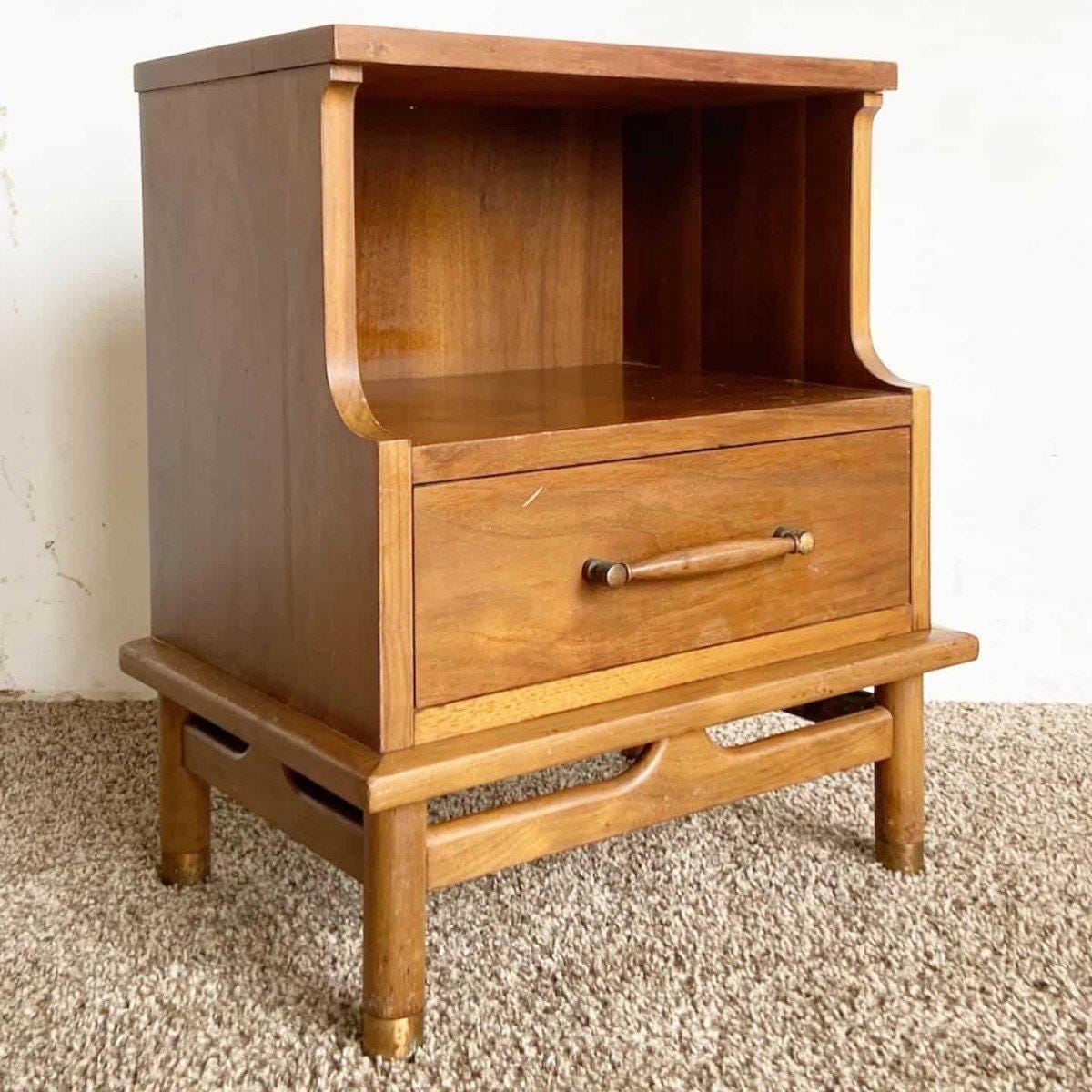 Mid Century Modern Nightstand, Hathaway’s