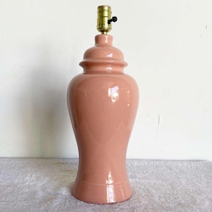Postmodern Pink Ceramic Table Lamp