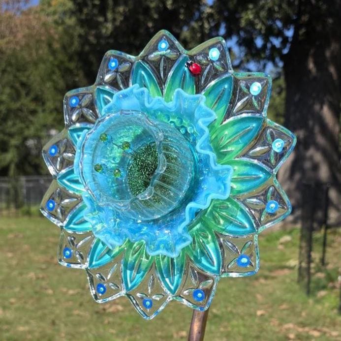 Fenton Glass Federal Blue - Etsy