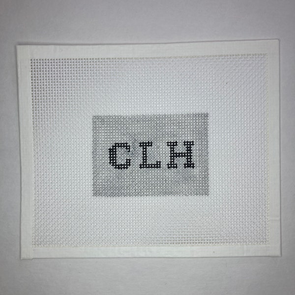 Monogram Needlepoint Etsy