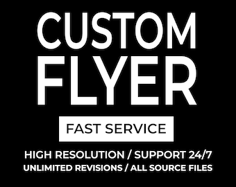 I will create custom Poster & Flyer for your business | Professional Flyer Designer