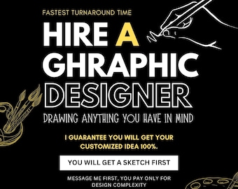 Custom Graphic Design Service: Logos, Posters, Images