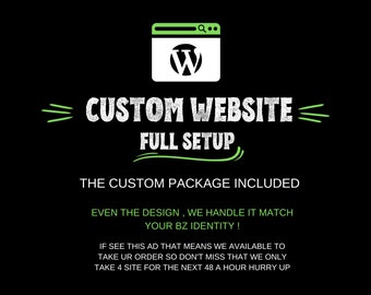 Custom Shopify Store Design: Website Setup