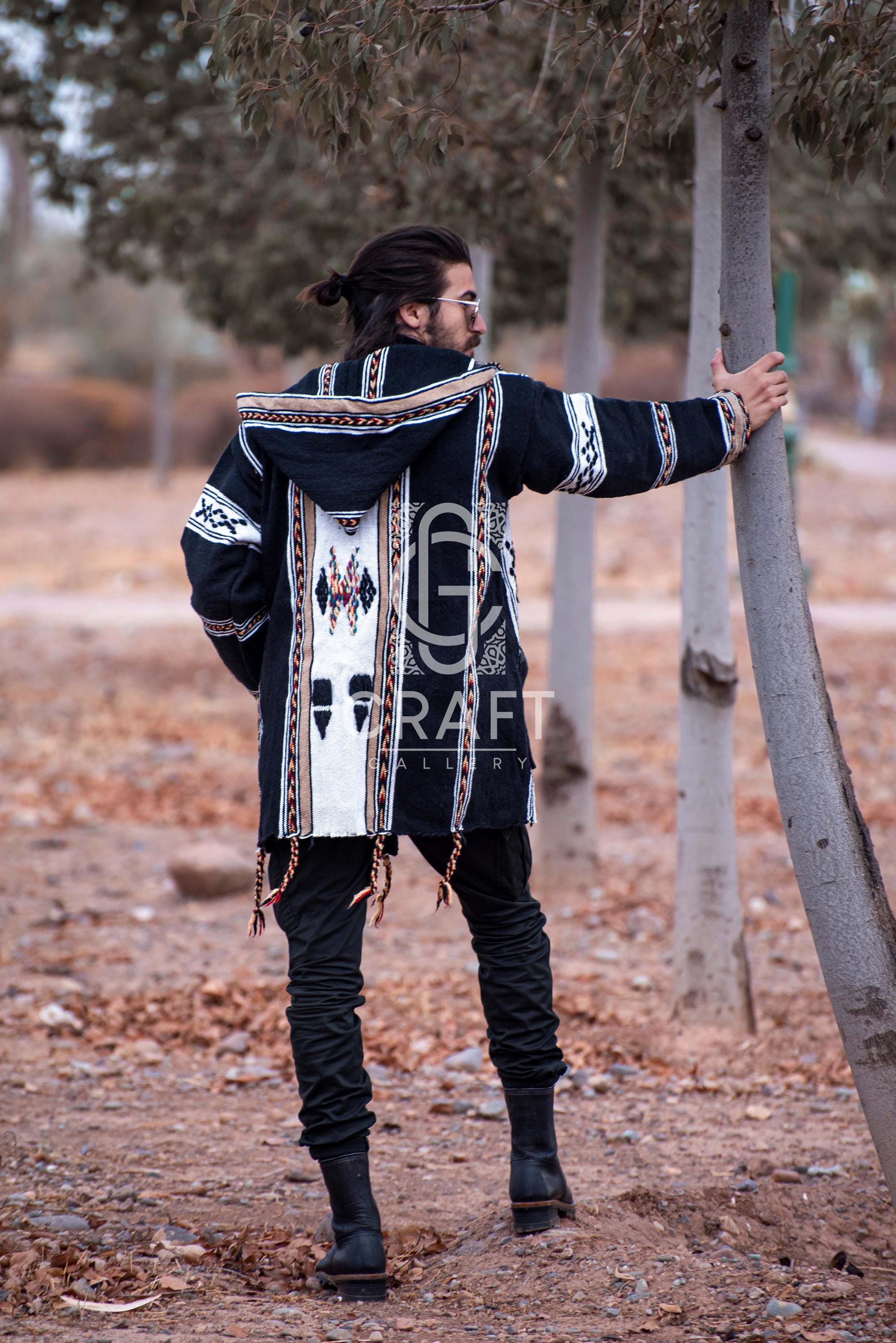 Cardigan Ropa EsquÃ Hombre Moroccan Striped Coat Cardigan España