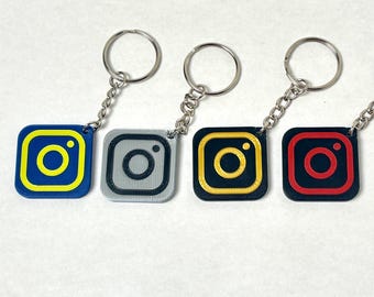 NFC-Sleutelhanger-NXP NTAG213, Blauw met logo en laser volgnummer