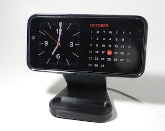 Stand for Official iPhone MagSafe Charger - Standby Mode iPhone (Charger Not Included)