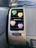 Mini Crystal Heart Car Charms - Car Crystal Charms - Cute Interior Car Accessories 