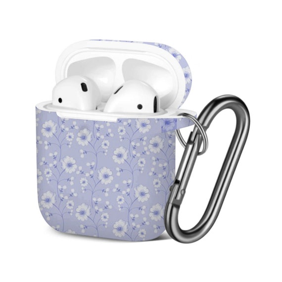 Airpods Case 1st 2nd Gen ), Flowery Floral Print Pattern, TPU