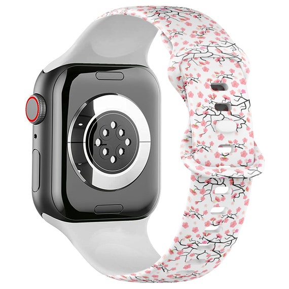 All Series - Apple Watch Band ( Watercolor Sakura Cherry  display picture 2