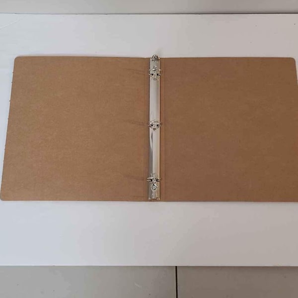 1 1/2" Cardboard C-Ring Crafting Binder - Make Your Own Unique Binder