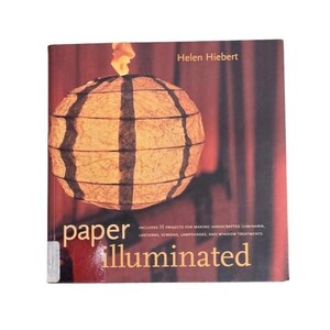 Paper Illuminated Helen Hiebert Japanese Rice Mache Home Decor Craft Lighting