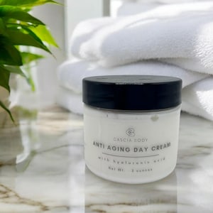 Hyaluronic Facial Day Cream, Moisturizing Face Cream, Anti-Aging Skincare, Beauty Cream, Daily Hydration