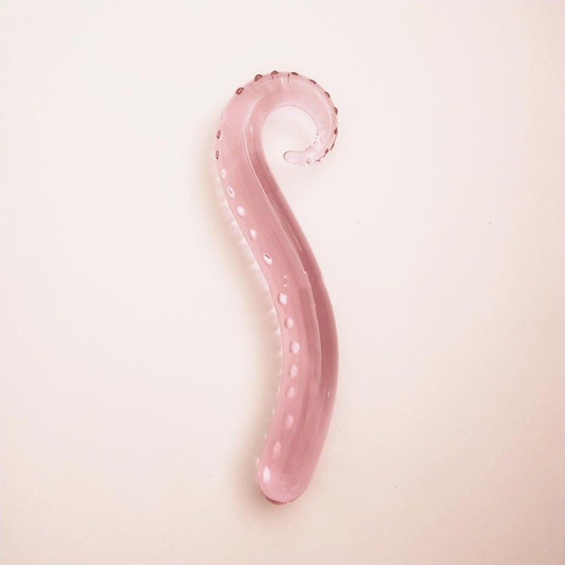 Glass Octopus tentacle dildo/buttplug 