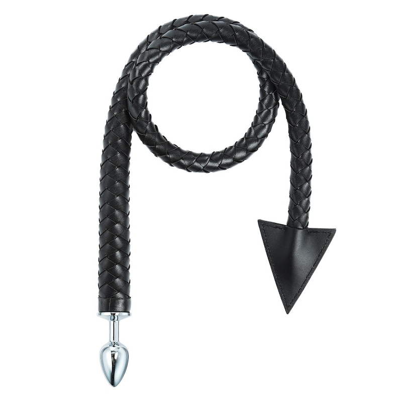 Leather Devil Tail Buttplug - Etsy Australia