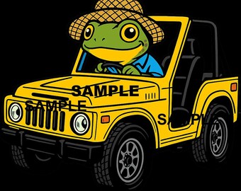 sapo concho en jeep samurai