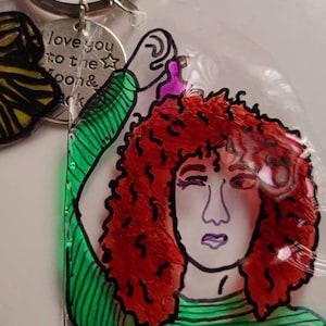 Personalized Character Keychain | Upcycled Plastic Keychain | Love to Carry
