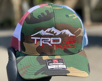 TRD USA Flag USA Trucker Mesh Camo 