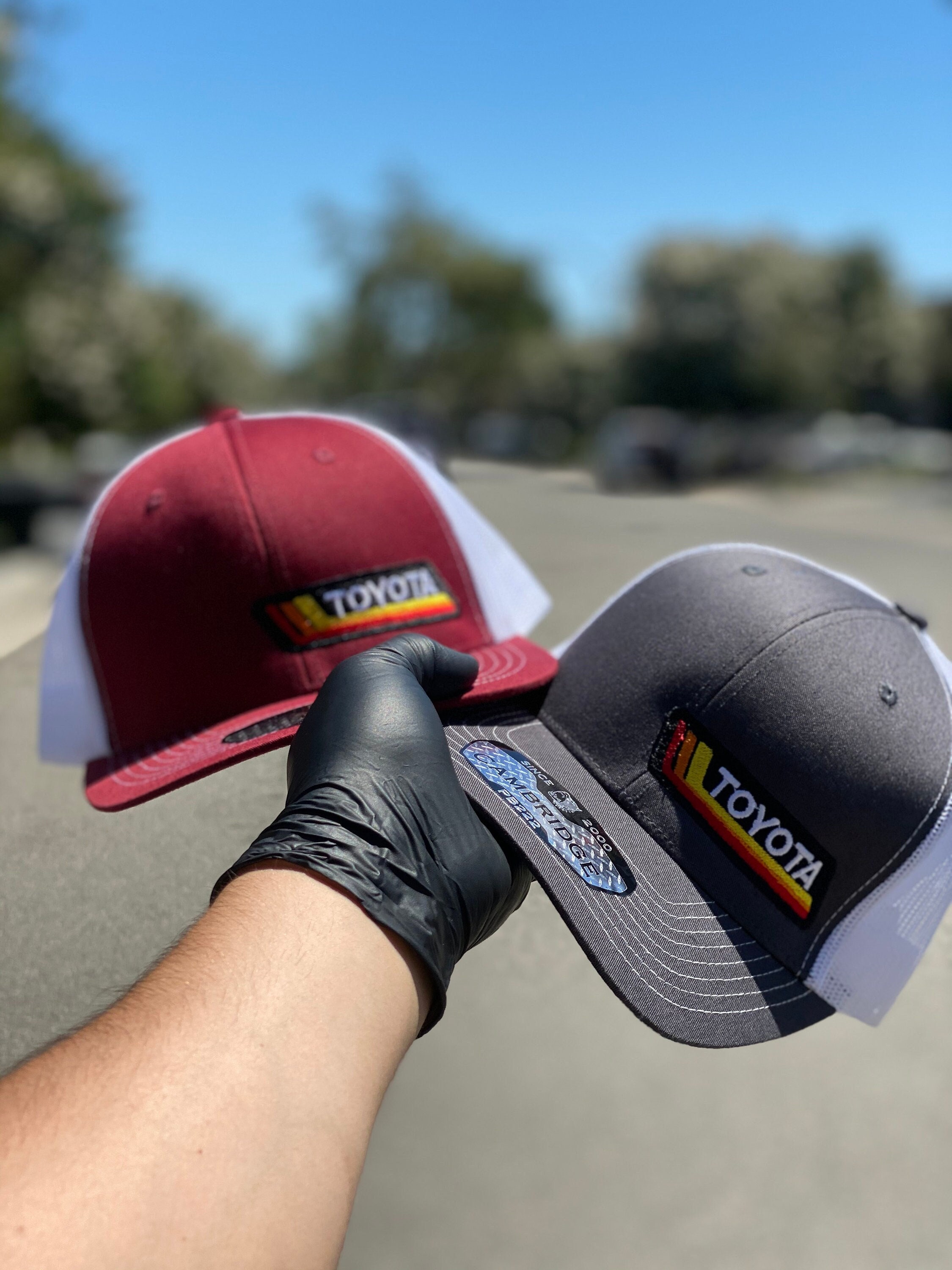 Retro Toyota Racing Logo Embroidered 