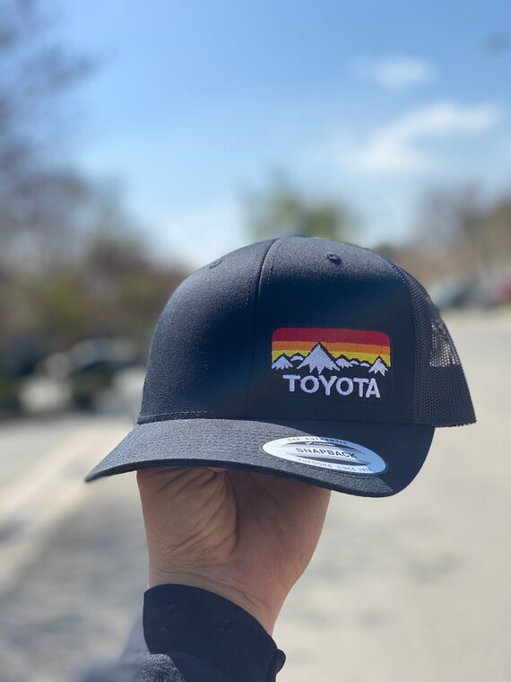 Black Vintage Toyota Classic Yupoong 