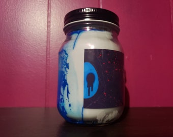 Eyeless Jack inspired scented candle