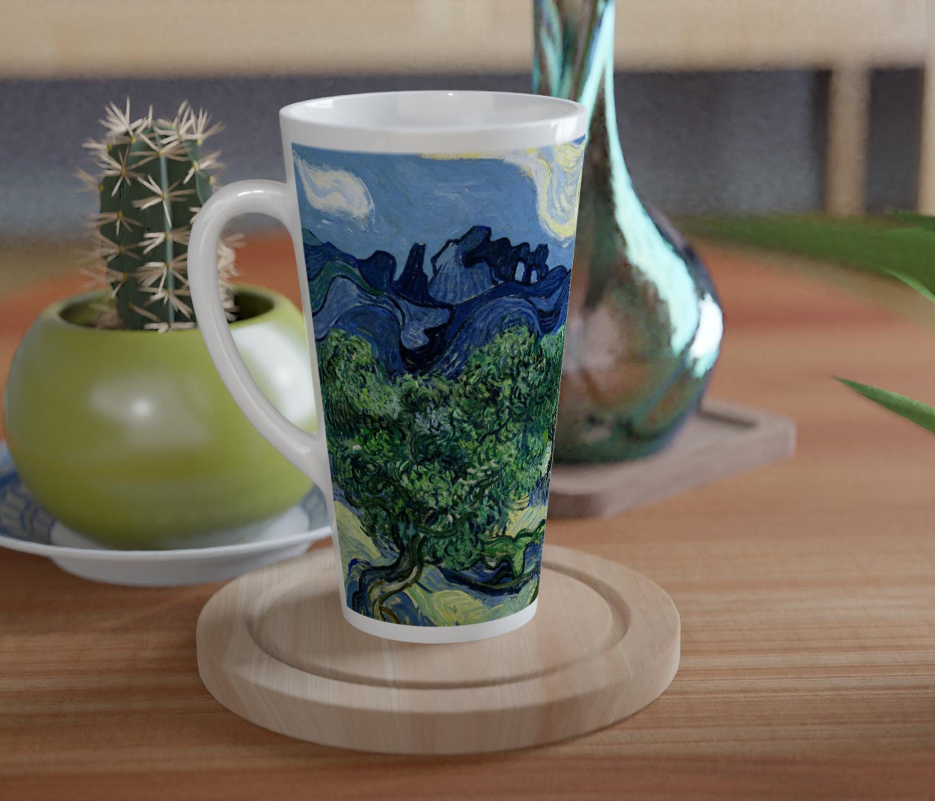 Sweese 15 OZ Orange Porcelain Tea Mug with Infuser &Lid NEW open Box! MSRP  $24