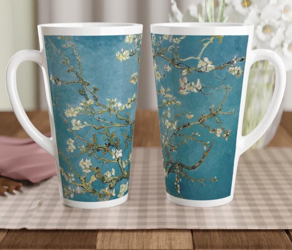 Les Fleurs (Monet) Latte Cup / Coffee Mug (12 oz.)