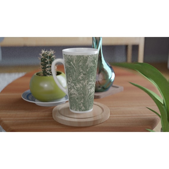 Large glass 2024 latte mugs