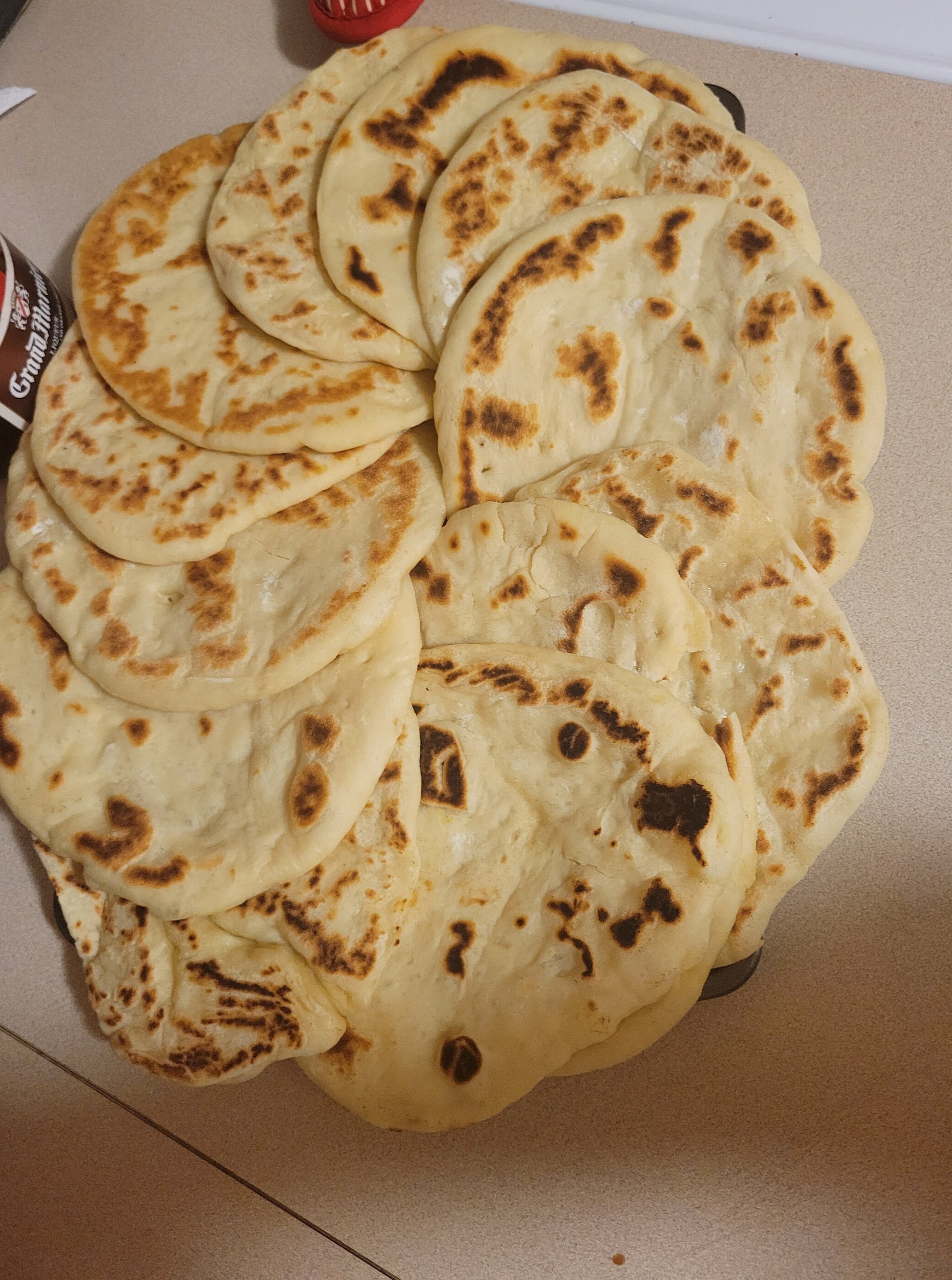 Garlic Naan! Made Fresh to Order!