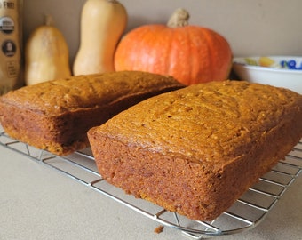 Pumpkin bread! fresh made and vegan