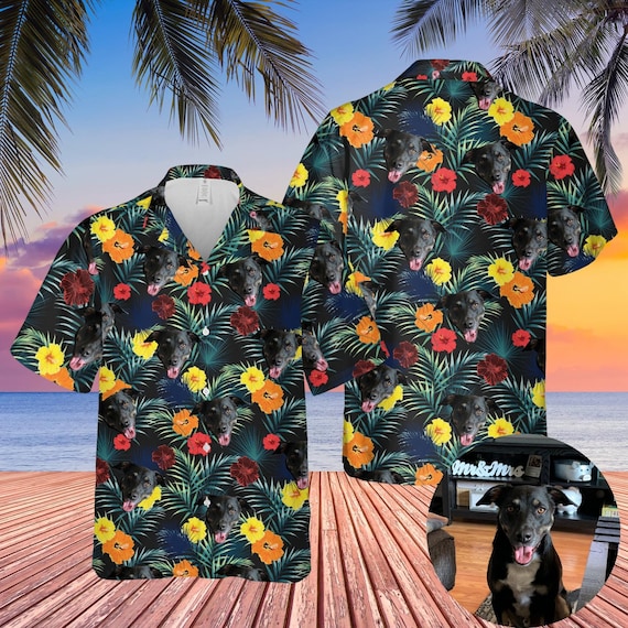 Hawaiian Shirt Custom With Faces Personalized Hawaiian Shirt Etsy