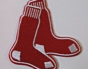 The Boston Red Sox American baseball team Embroidered Iron Sew on Patch j1375