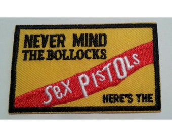 Sex Pistols Patch Punk Rock Music Festival Sew or Iron On Badge Sex Pistols Patch Punk Rock Music Festival Sew or Iron On Badge
